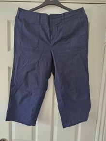 Dunnes Light weight Navy Trousers