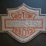 Harley Davidson motorcycles, cloth patch. Image 2