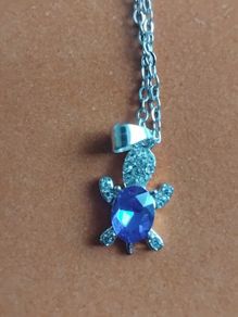New turtle necklace/ear ring set.