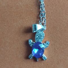 New turtle necklace/ear ring set.