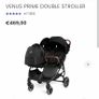 Twin Buggy- Ickle Bubba Venus Prime Double Stroller Image 2
