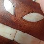 A Pair of Antique Inlaid Wooden Balls Image 4