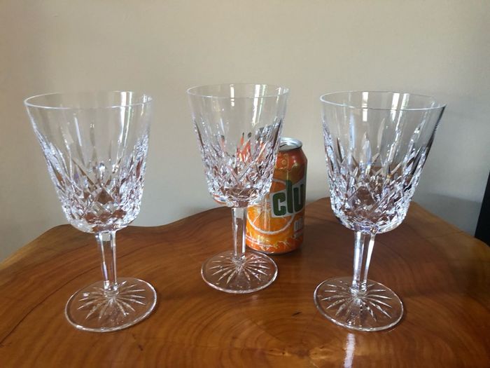 waterford crystal  glasses stamped