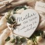 "Mother of the Groom - I couldn't say I do, without you." Heart Plaque Image 2