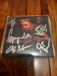 CANNIBAL CORPSE- Evisceration Plague CD and DVD- Fully Autographed