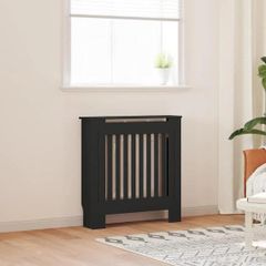 Radiator Cover Black 78 cm