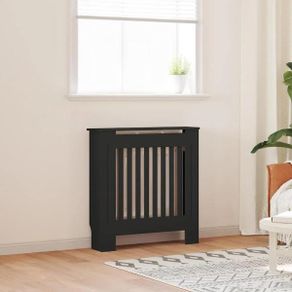 Radiator Cover Black 78 cm