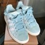 Adidas Blue/White Trainers Image 2