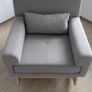 Gaia Baby Serena Nursing Chair | Grey / Dove Colour Image 6