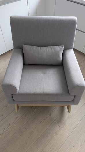Gaia Baby Serena Nursing Chair | Grey / Dove Colour