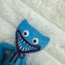 Poppy Playtime approx. 11cm. Huggy Wuggy Figure Blue Used Please see pictures Image 3