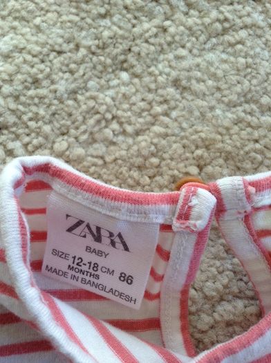 Short sleeve top & jeans - Zara (1-1.5yrs)