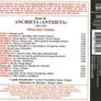 Juan de Anchieta. Missa Sine Nomine. CD. Free Postage! Image 2