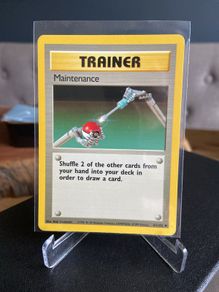 Pokemon Base set Maintenance 83/102 Near Mint Condition
