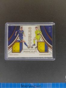 Edein Dzeko Asmir Begovic Doubles Patch Immaculate Collection 2017 /25