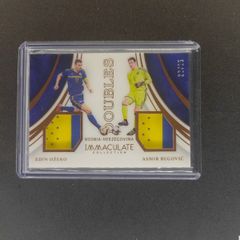Edein Dzeko Asmir Begovic Doubles Patch Immaculate Collection 2017 /25