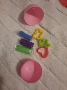 easter egg play dough set