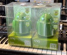 2x KNG Andy Unearthly Resonator Portable Speakers - Brand New Boxed Pair (Android Mascot)