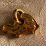 Ponte Vecchio Turtle Gold 750 with stud diamond pendant Image 8