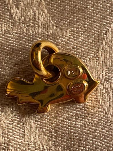 Ponte Vecchio Turtle Gold 750 with stud diamond pendant