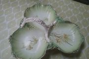 Antique Trefoil Hors D'Oeuvres Serving Dish