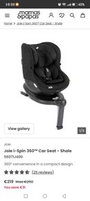 Joie-i spin 360 car seat