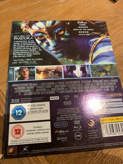 Avatar (Still Sealed Blu Ray+DVD)