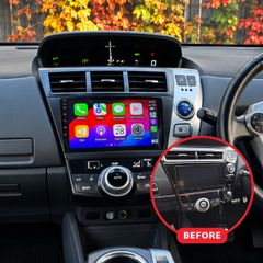 Premium CarPlay Toyota Prius Alpha 2012-2018 9-Inch Android Auto Radio