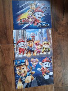 wooden paw patrol jigsaws