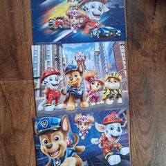 wooden paw patrol jigsaws