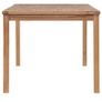 7 Piece Garden Dining Set Solid Teak Wood Image 9