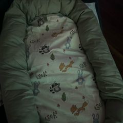 baby sleeping  Purflow baby sleeper and baby padded mattress