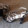 Totally fabulous black patent stud heels Image 4