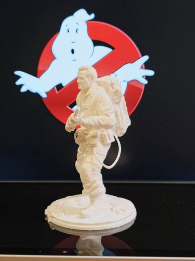 3D Printed Dr. Peter Venkman Figure From Ghostbusters 80's