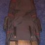 Vintage  Srixon Black And Red Golf Bag With Roller Wheels Image 4