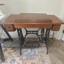 Vintage Singer Cast Iron Sewing Table Image 6
