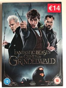 Fantastic Beasts: The Crimes Of Grindelwald [2018] Eddie Redmayne, Katherine Waterston, Dan Fogler, Alison Sudol, Ezra Miller, Zoe Kravitz, Callum Turner, Claudia Kim, Jude Law, & Johnny Depp [DVD Movie]