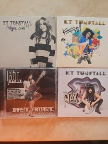 KT Tunstall 4 CD Lot  (1 CD Signed)