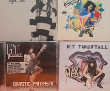 KT Tunstall 4 CD Lot  (1 CD Signed)