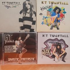 KT Tunstall 4 CD Lot  (1 CD Signed)