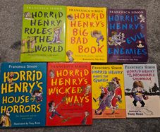 7 Horrid Henry books