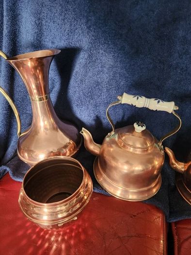 Brass an copper antiques