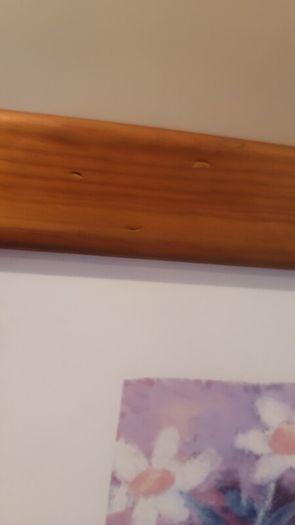 Vintage Solid Wood Frames x2