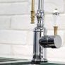 Kitchen Taps Sink Mixer tap gold two tone silver Image 2