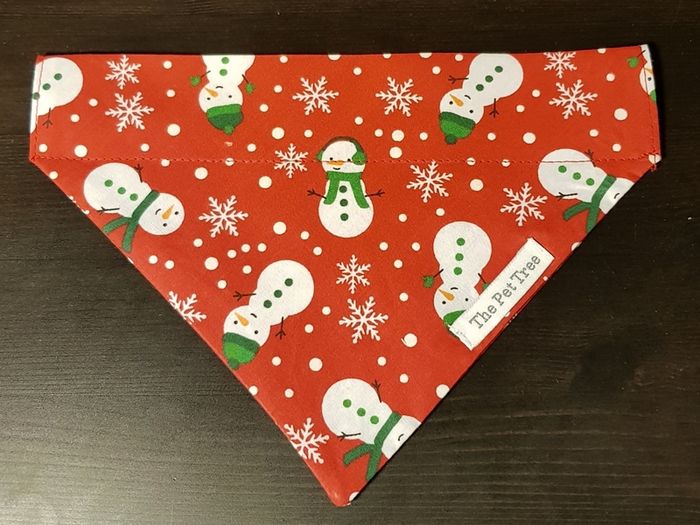 Christmas Dog Bandanas small