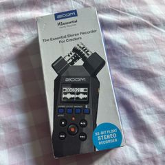 Zoom H1essential Portable Stereo Recorder, 32Bit Float
