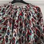 Multicoloures tie sleave Top size 12 Image 6