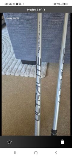 Cobra  Graphite Ladies  irons 6 ClubdRH