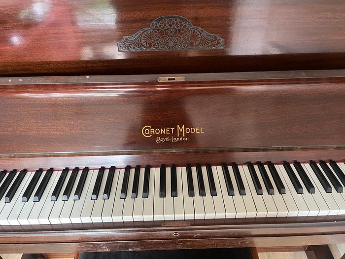 Piano and stool