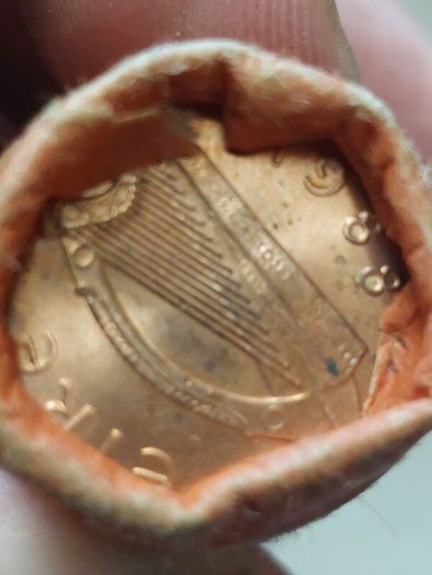 unc roll of penny's two rolls